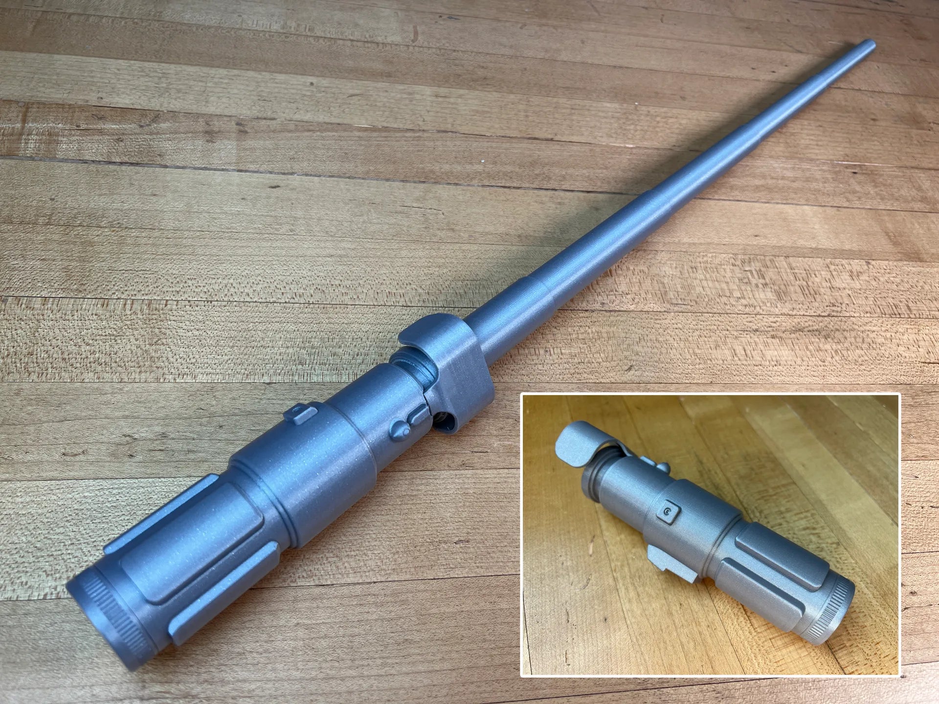 Yoda’s Print-in-Place Collapsing Lightsaber