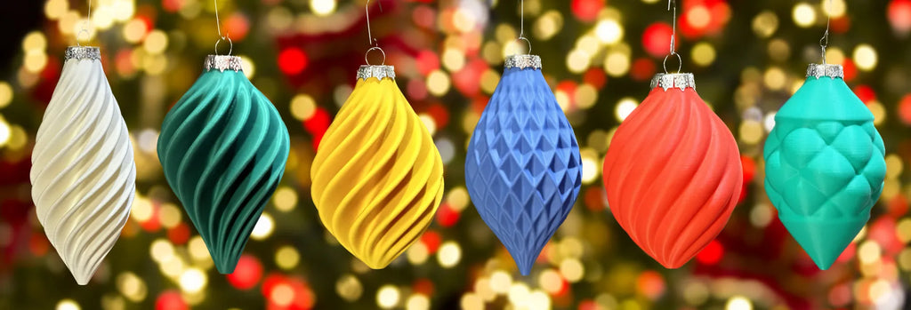 Christmas Tree Ornament Set (Vase Mode Prints)