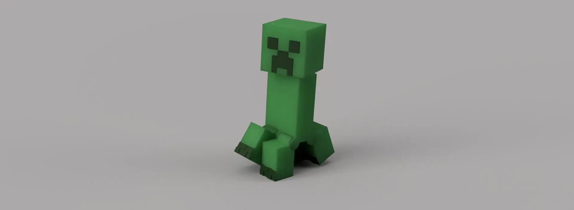 Articulated Minecraft Creeper: Print-In-Place