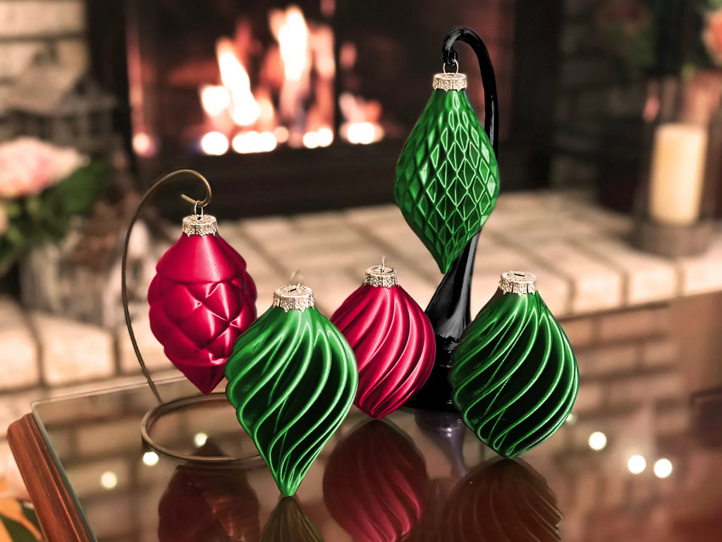 Christmas Tree Ornament Set (Vase Mode Prints)